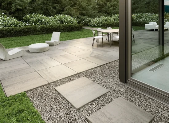 Alee de grădină cu piatră decorativă modernă